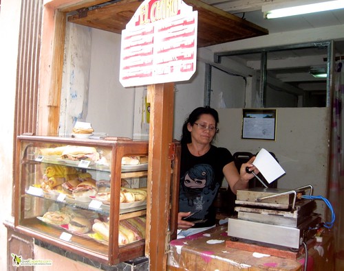 cuban sandwich stand in havana vieja cuba