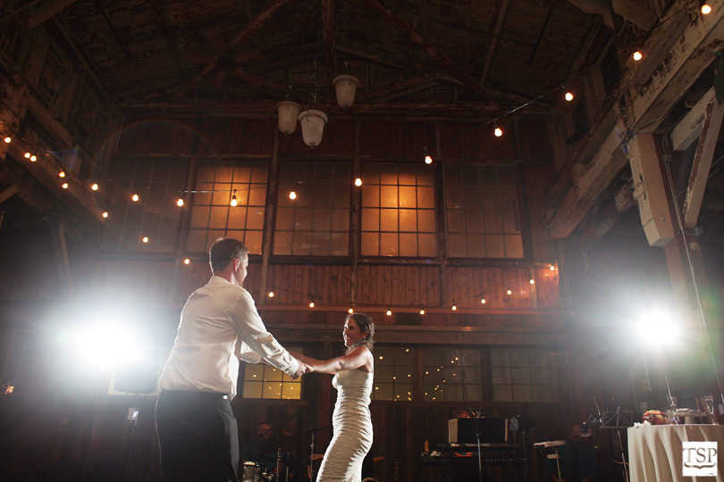 Bride and Groom First Dance at Sodo Park