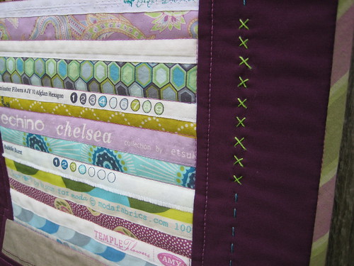 Variegated Selvage Spool by Poppyprint