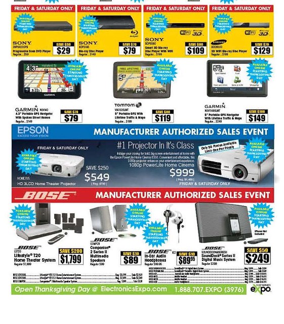 Electronics Expo Black Friday 2011 Ad Scan - Page 6
