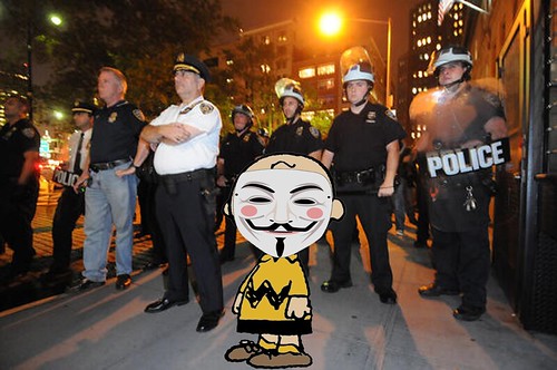 OCCUPY CHARLIE BROWN by Colonel Flick