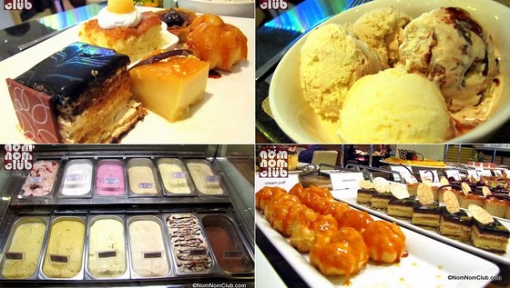 Marriot Cafe Desserts: Sweets, Cream Puffs, and Ice Cream!