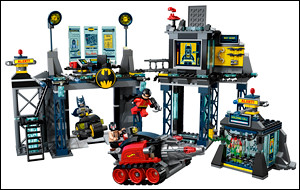 LEGO Batcave - Batman 2012 set by Super Hero Bricks