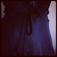 #frocktober the 16th, pleats and bows (I'm wearing dresses this month to raise funds for Ovarian Cancer Research)