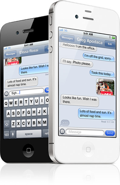 Image from Apple's iMessage page
