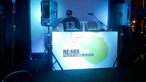 DJ Premier Spinning at The Hyundai RE:MIXLAB in New York