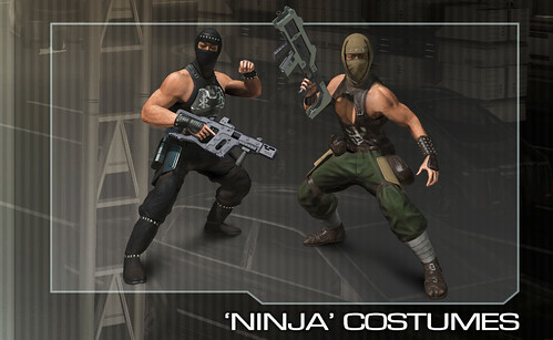 Binary Domain Pre-Order - Ninja Costumes