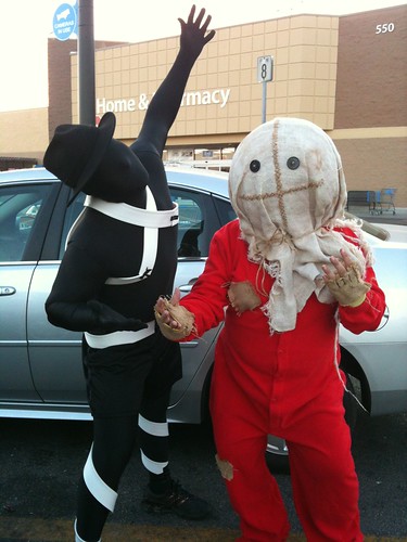 Halloweeners at Walmart