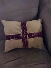 It's a present; it's a pillow!