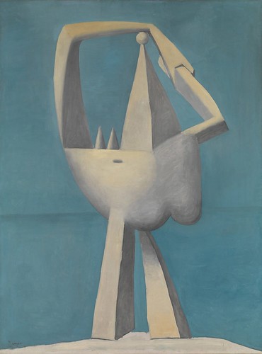 Pablo Picasso - Nude Standing by the Sea [1929] by Gandalf's Gallery