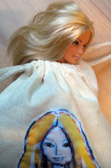 Barbie in a bag