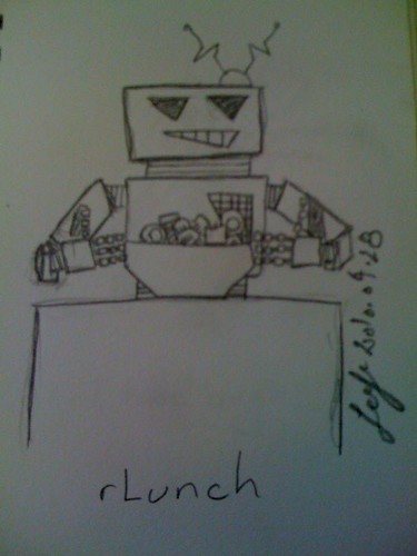 rLunch - is your robot feeling hungry? by TenguTech