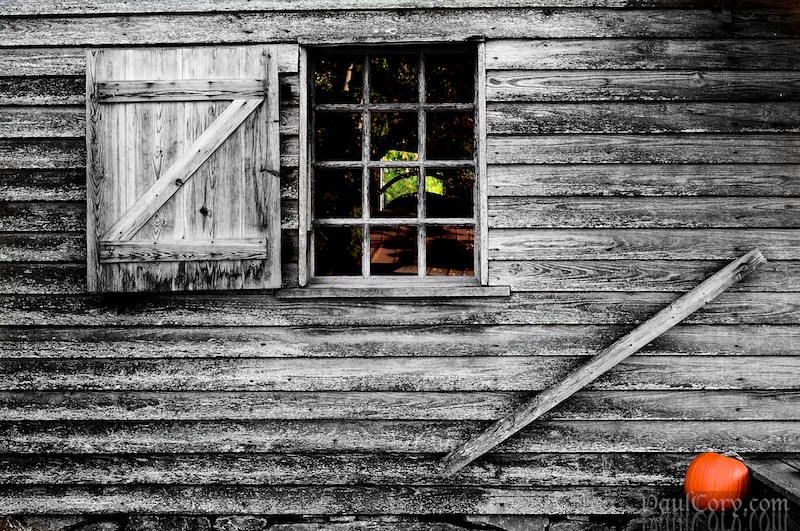Mill, Window, Pumpkin