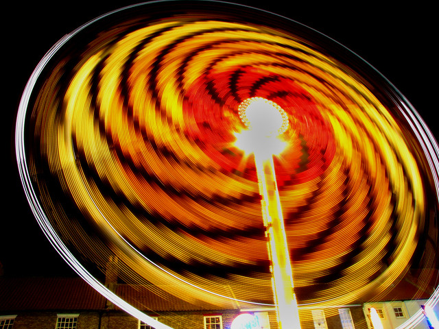 You spin me right round baby.