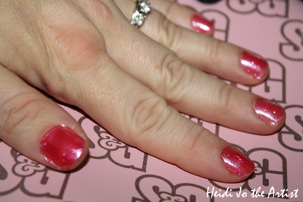 Mama's Pink Nails
