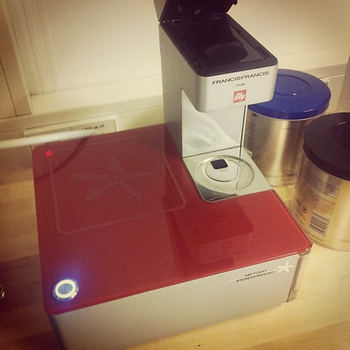 Epic iPhone Illy coffee maker