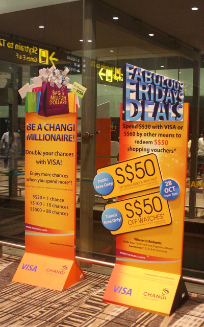 Promos at Changi Airport