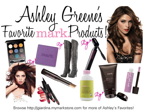 Ashley Greene's Favorite mark. Products!