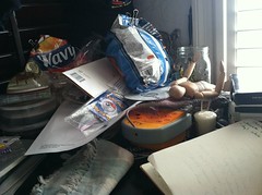 My cluttered desk