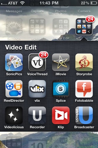 Video Editing Apps  (Oct 2011)