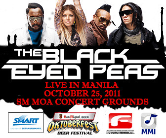 Black Eyed Peas LIVE in Manila on October 25 at SM MOA Concert Grounds - rectangle