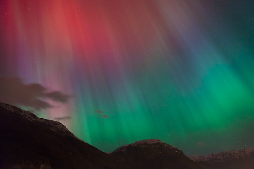 Aurora borealis, Odda Nordlys