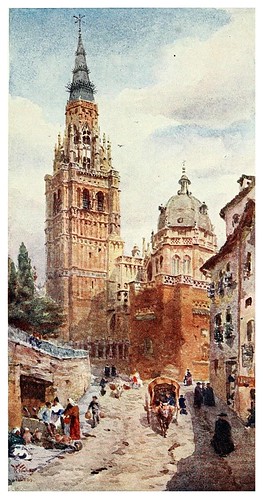 010-Catedral de Toledo-Cathedral cities of Spain 1909- William Wiehe Collins