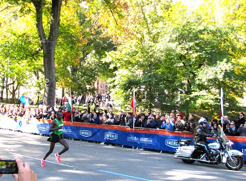 NYC Marathon - Winner Geoffrey Mutai