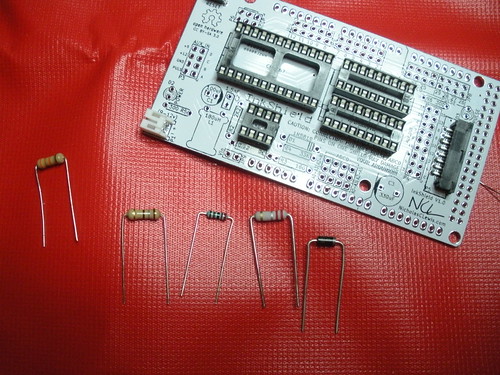 Boost resistors and diode