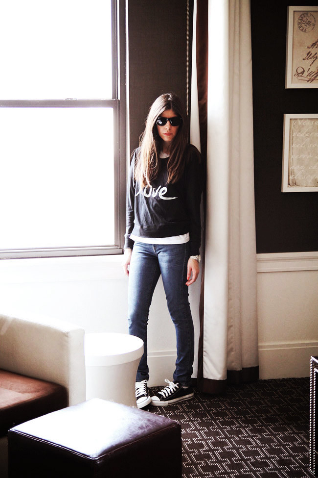 Empire Hotel, New York Fashion Week, Converse, Fashion Outfit