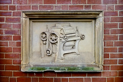 Co-operative Virtue Sculpture, Wrangthorn Place, Leeds by Tim Green aka atoach