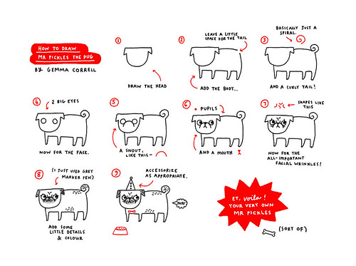 How to Draw Mr Pickles by gemma correll