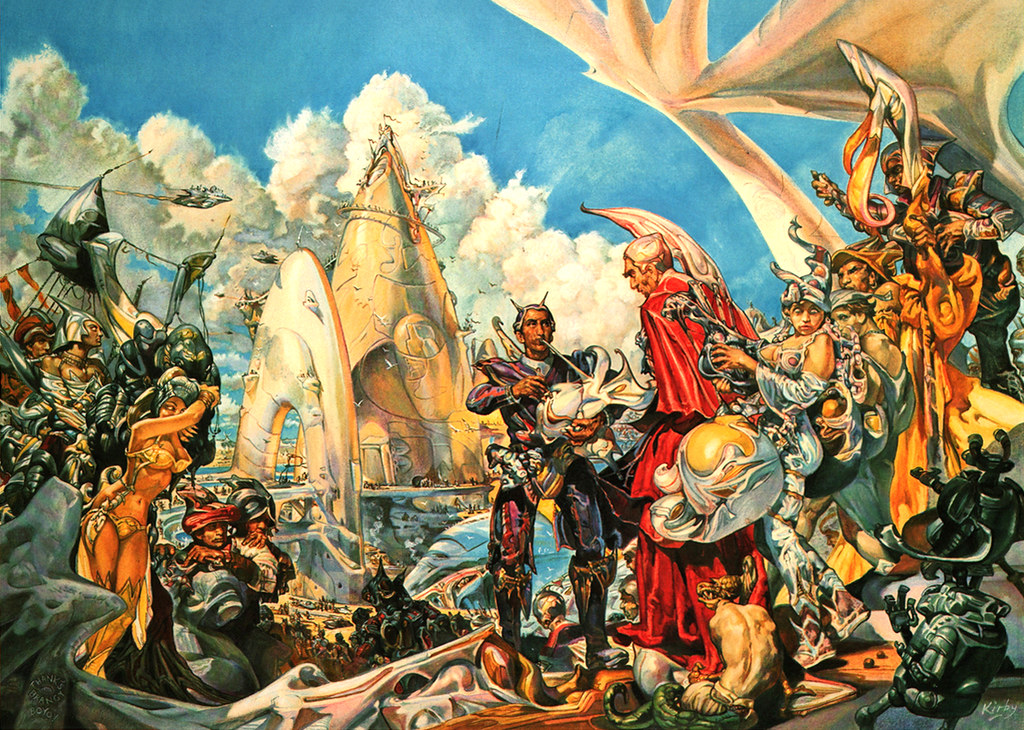 Josh Kirby - The Voyage Of The Ayeguy (Departure) 1980