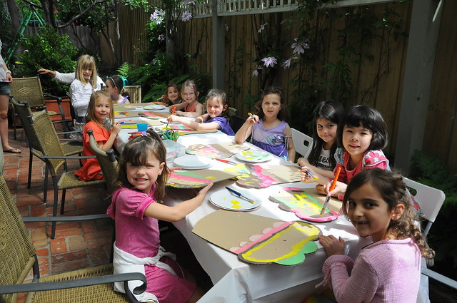 Lucy's 6th arty party!