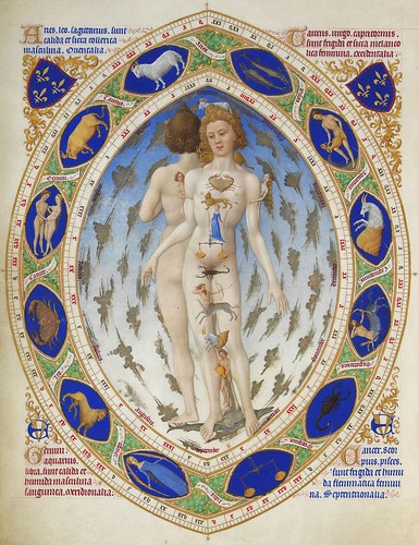 Zodiac - Homo signorum from "Les Très Riches Heures " by petrus.agricola