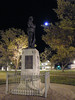 Statue in the Park in the Dark
