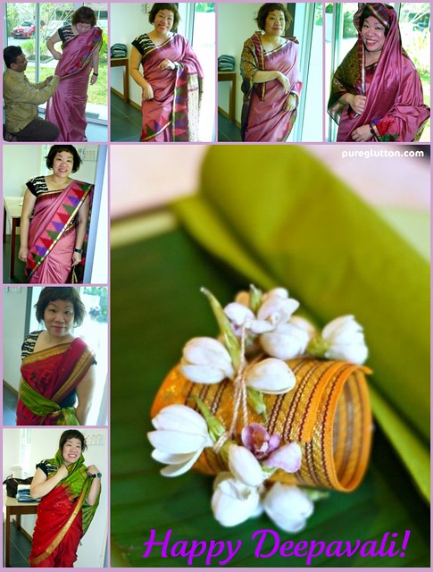 saree collage