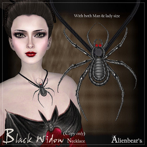 Black Widow Necklace NT