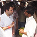 Rahul Gandhi taking Tea on a street dhaba, Sant Ravidas Nagar (3)