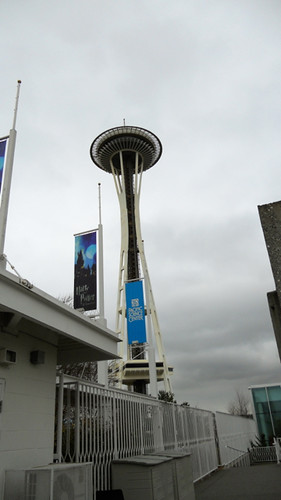 Space Needle from the Pacific Science Center