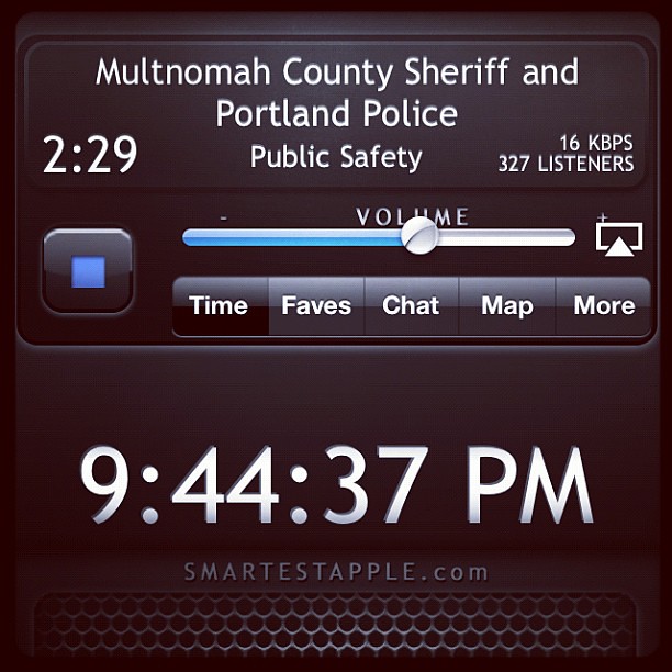 A good night 2 listen 2 the Portland Police on the scanner. Theyre removing OCCUPY PORTLAND tonight!! Its gonna get crazy