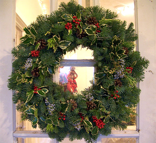 Noble Wreath with Holly
