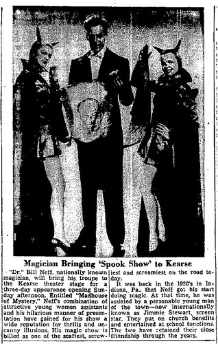 Neff's spook show 1947