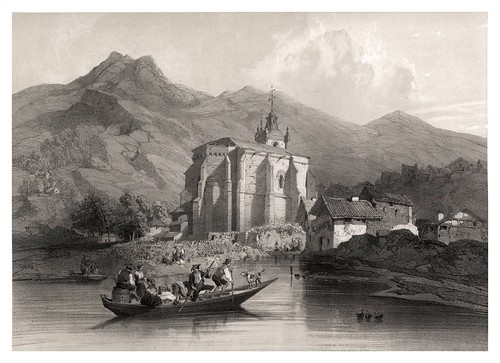 023-Nuestra Sra. Del Juncal en Irun-España artística y monumental..Tomo III- 1842-1850-Genaro Perez de Villa-Amil