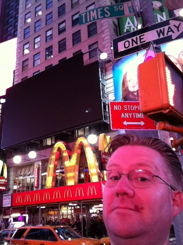 In Times Square, New York City