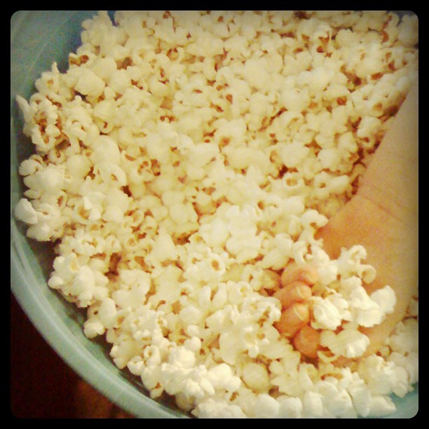 Popcorn for round 2 of movie night w/my girlie.