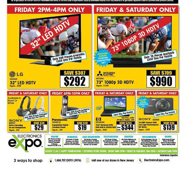 Electronics Expo Black Friday 2011 Ad Scan - Page 12