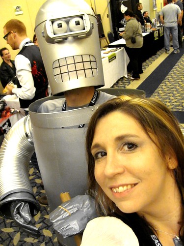 Bender & Me at Hal-Con 2011 in Halifax, Nova Scotia