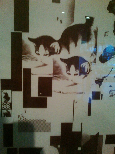 Schwitters LOL Cats (Illegal Picture Taken In-gallery)