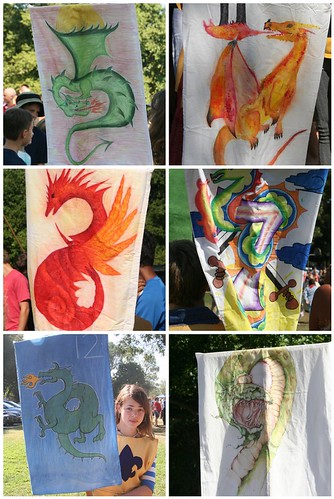 Dragon Banners from Michaelmas